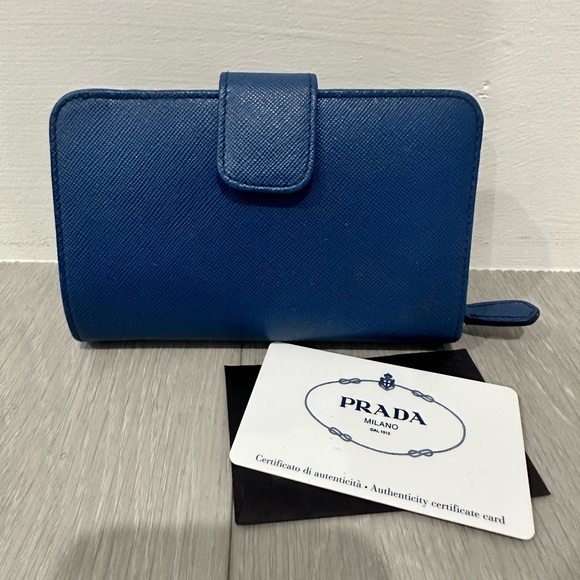 Prada Saffiano Leather Wallet - Picture 2 of 6